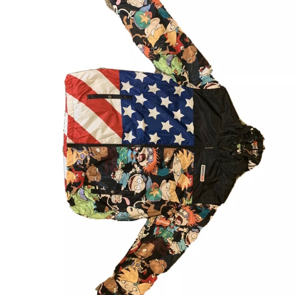 Members Only X Nickelodeon American flag/Rug Rats